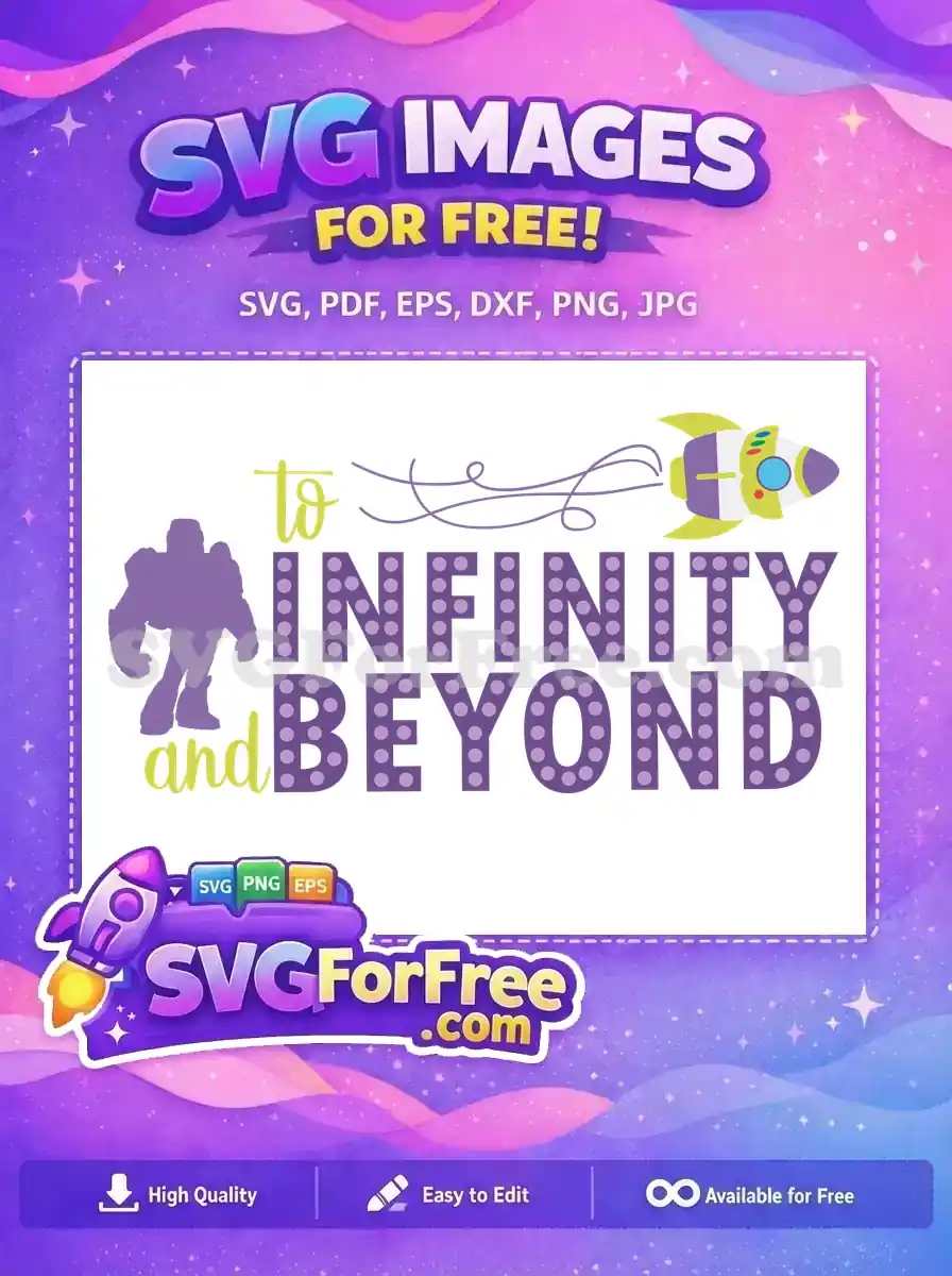 Free Buzz Lightyear Silhouette Free Spaceship Toy Story Free SVG