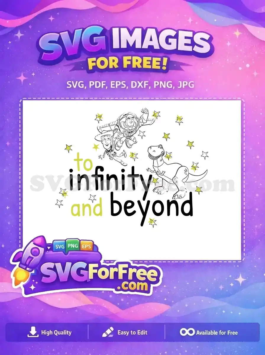 Free Woody Buzz Lightyear Free Rex Stars Toy Story Free SVG