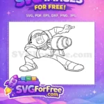 Free Buzz Lightyear Angry Expression Free Toy Story Movie Free SVG - Instant Download