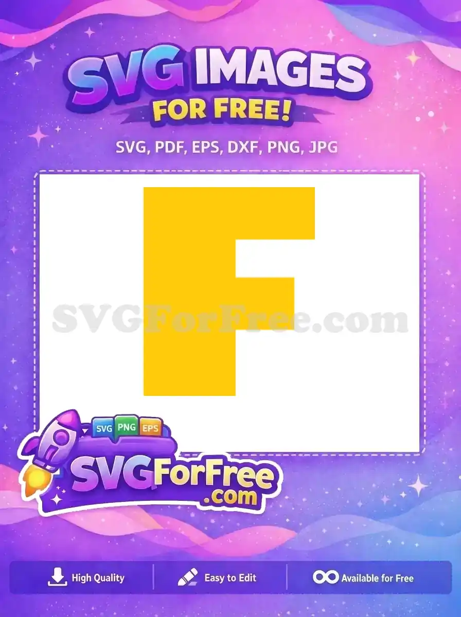 Free Yellow Letter F Free Toy Story Font Free SVG