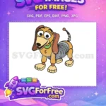 Free Slinky Dog Cute Free Spring Toy Story Free SVG - Instant Download