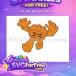 Free Orange Monster Angry Eyes Free Toy Story Disney Free SVG - Instant Download