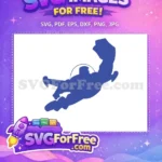 Free Blue Silhouette Flying Free Buzz Lightyear Toy Story Free SVG - Instant Download