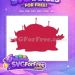 Free Three Eyed Aliens Free Red Silhouette Toy Story Free SVG - Instant Download