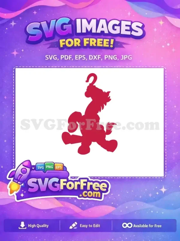 Free Bullseye Hooked Crimson Free Cartoon Toy Story Free SVG