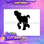 Free Bullseye Horse Free Silhouette Toy Story Free SVG - Instant Download