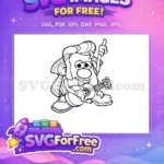 Free Elvis Potato Head Free Guitar Toy Story Free SVG - Instant Download