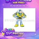 Free Confident Buzz Lightyear Free Space Ranger Toy Story Free SVG 3 - Instant Download