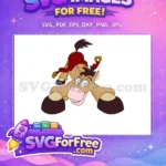 Free Bullseye Horse Funny Face Free Toy Story Movie Free SVG - Instant Download