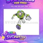 Free Dynamic Buzz Lightyear Free Heroic Pose Toy Story Free SVG - Instant Download