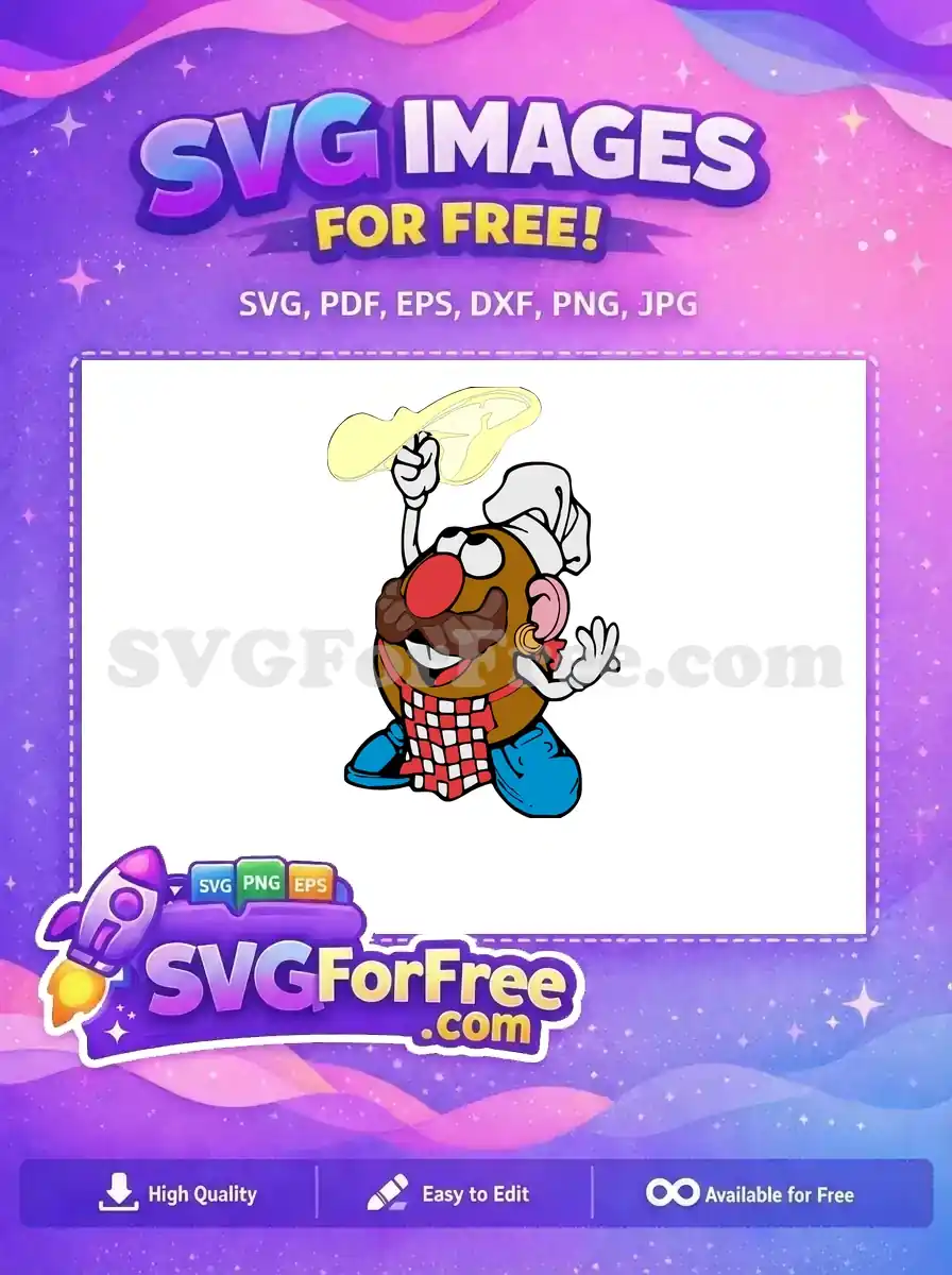 Free Chef Hat Free Mustache Toy Story Free SVG