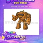 Free Rock Texture Free Pointing Hand Toy Story Free SVG - Instant Download
