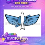 Free Blue Wings Free Planet Spaceship Toy Story Free SVG - Instant Download