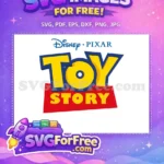 Free Yellow Blue Letters Free Red Base Toy Story Free SVG 3 - Instant Download