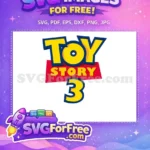 Free Yellow Blue Letters Free Red Block Toy Story Free SVG 1 - Instant Download