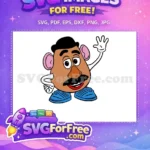 Free Waving Hand Free Blue Shoes Toy Story Free SVG - Instant Download
