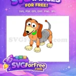 Free Spring Body Free Slinky Dog Toy Story Free SVG - Instant Download