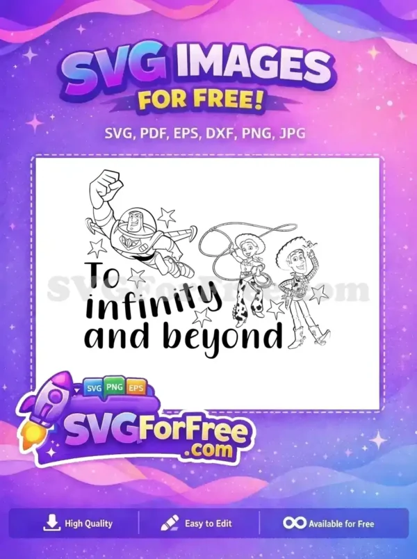 Free Buzz Lightyear Free Woody Jessie Toy Story Free SVG 6