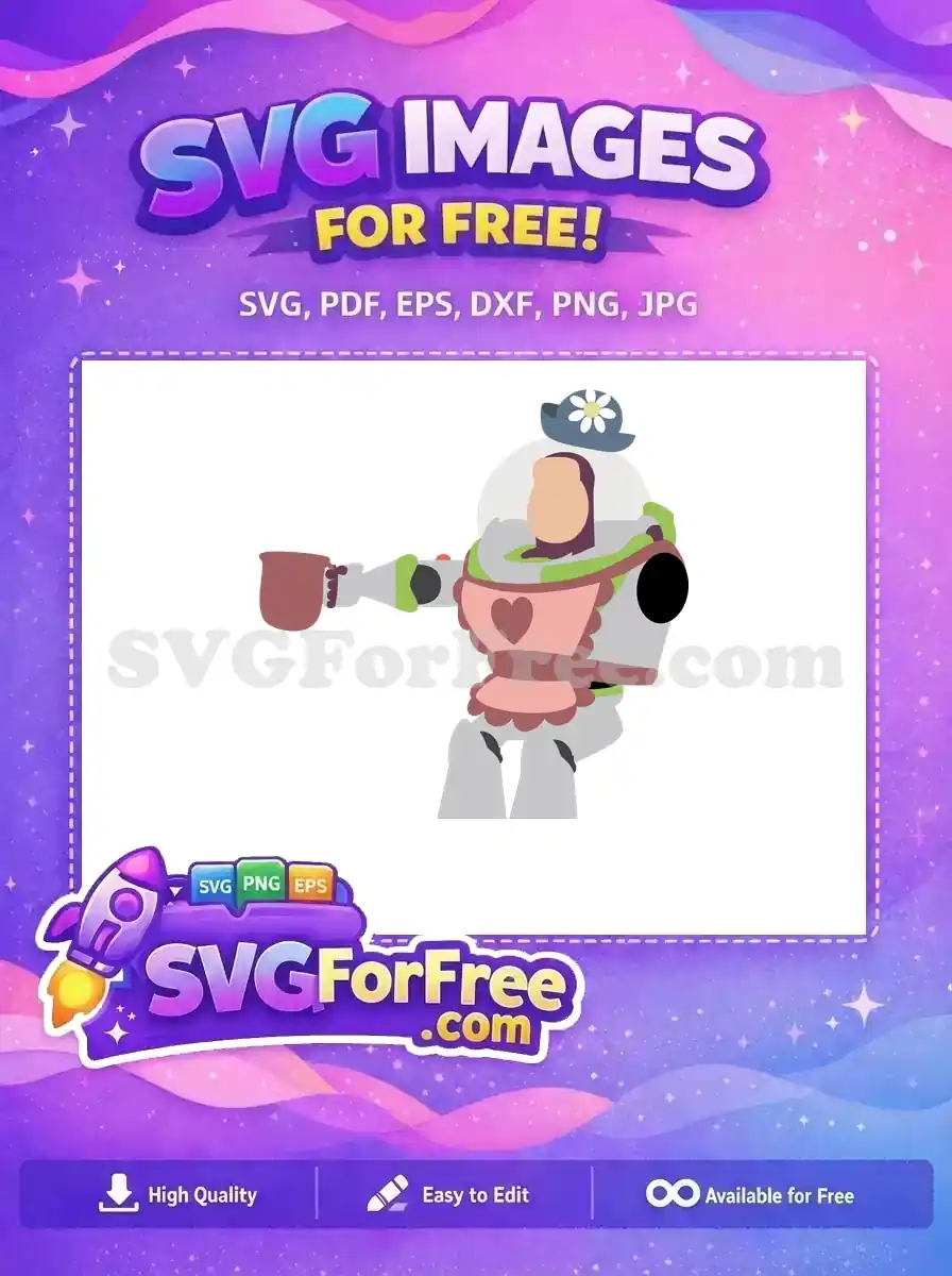 Free Buzz Lightyear Tea Free Party Hat Toy Story Free SVG