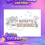 Free Woody Buzz Lightyear Free Jessie Posing Toy Story Free SVG - Instant Download