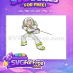 Free Buzz Lightyear Smiling Free Laser Toy Story Free SVG - Instant Download