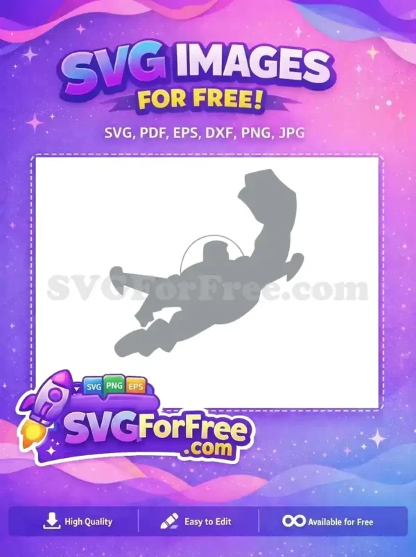 Free Flying Pose Free Space Ranger Toy Story Free SVG