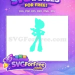 Free Turquoise Jessie Free Cowgirl Boots Toy Story Free SVG - Instant Download
