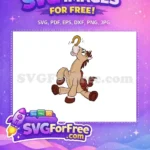 Free Bullseye Horse Free Horseshoe Trick Toy Story Free SVG 2 - Instant Download
