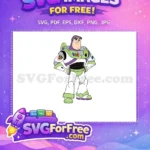 Free Smiling Buzz Lightyear Free Toy Story Character Free SVG - Instant Download