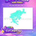 Free Buzz Lightyear Pose Free Turquoise Silhouette Toy Story Free SVG - Instant Download
