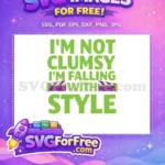 Free Falling With Style Green Purple Toy Story Free Free SVG - Instant Download