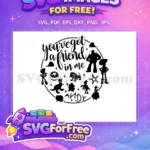 Free Silhouette Characters Free You've Got Friend Toy Story Free SVG - Instant Download