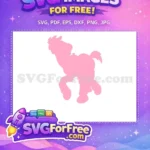 Free Pink Horse Free Detailed Silhouette Toy Story Free SVG - Instant Download