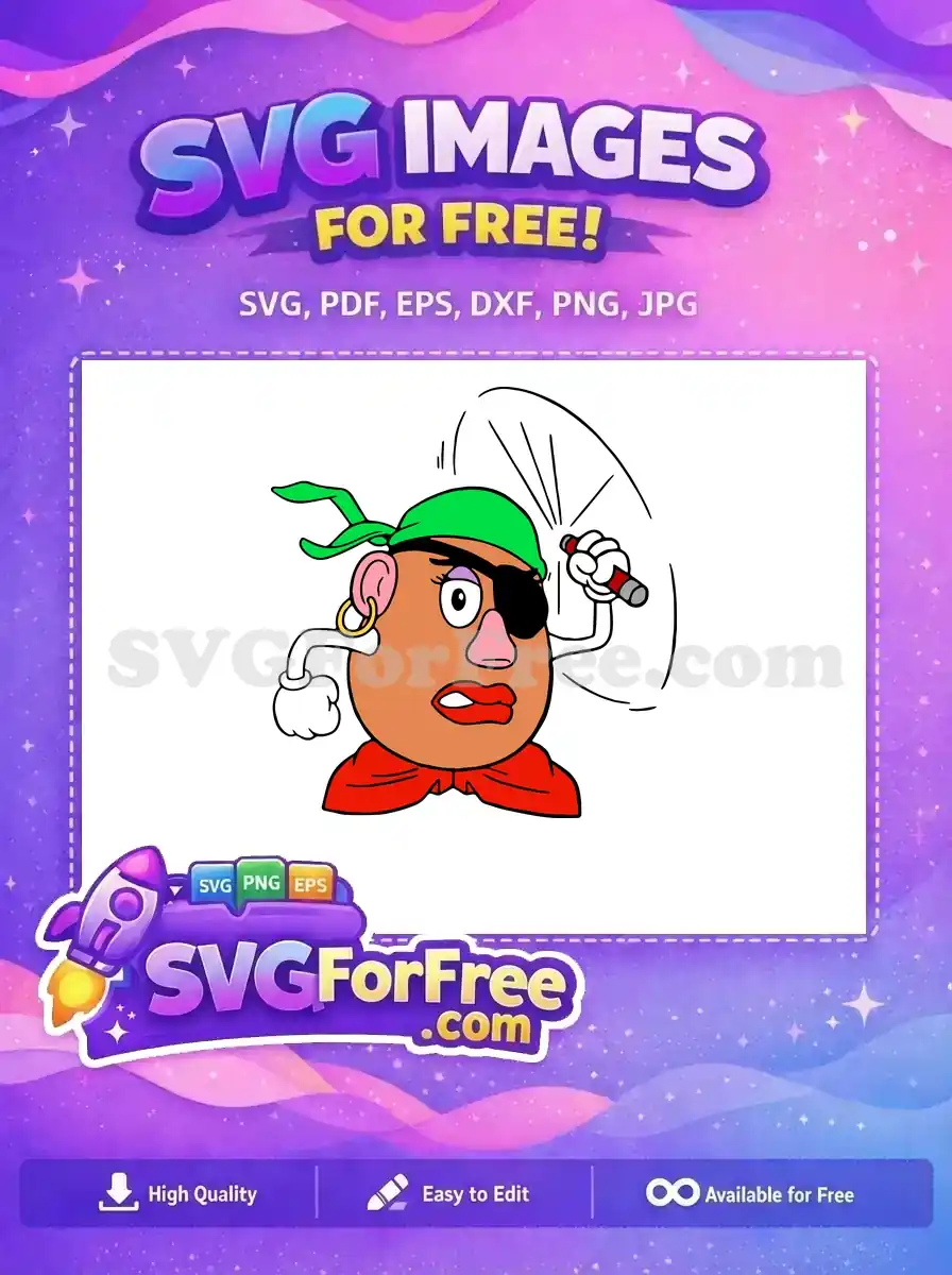 Free Green Bandana Free Pirate Patch Toy Story Free SVG