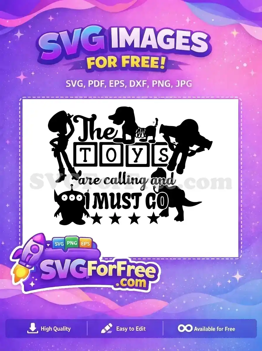 Free Woody Buzz Alien Slinky Dog Free Toy Story Free SVG