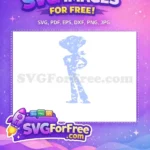 Free Lilac Bo Peep Free Confident Pose Toy Story Free SVG - Instant Download