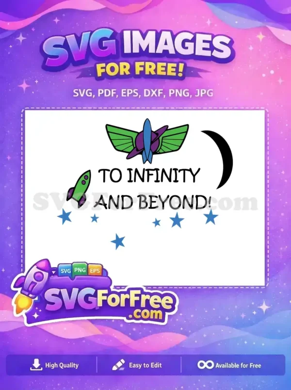 Free Buzz Lightyear Wings Free To Infinity Toy Story Free SVG 2