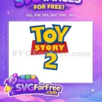Free Yellow Blue Letters Free Red Block Toy Story 2 Free SVG - Instant Download