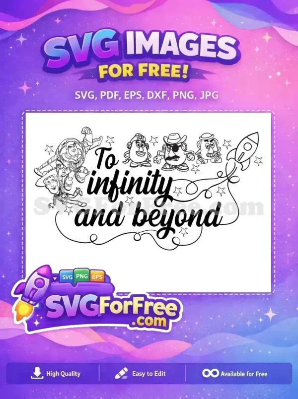 Free Buzz Lightyear Free Mr Potato Head Toy Story Free SVG