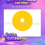 Free Yellow Circle Free No Outline Toy Story Free SVG - Instant Download