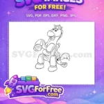 Free Bullseye Horse Free Smiling Face Toy Story Free SVG 5 - Instant Download
