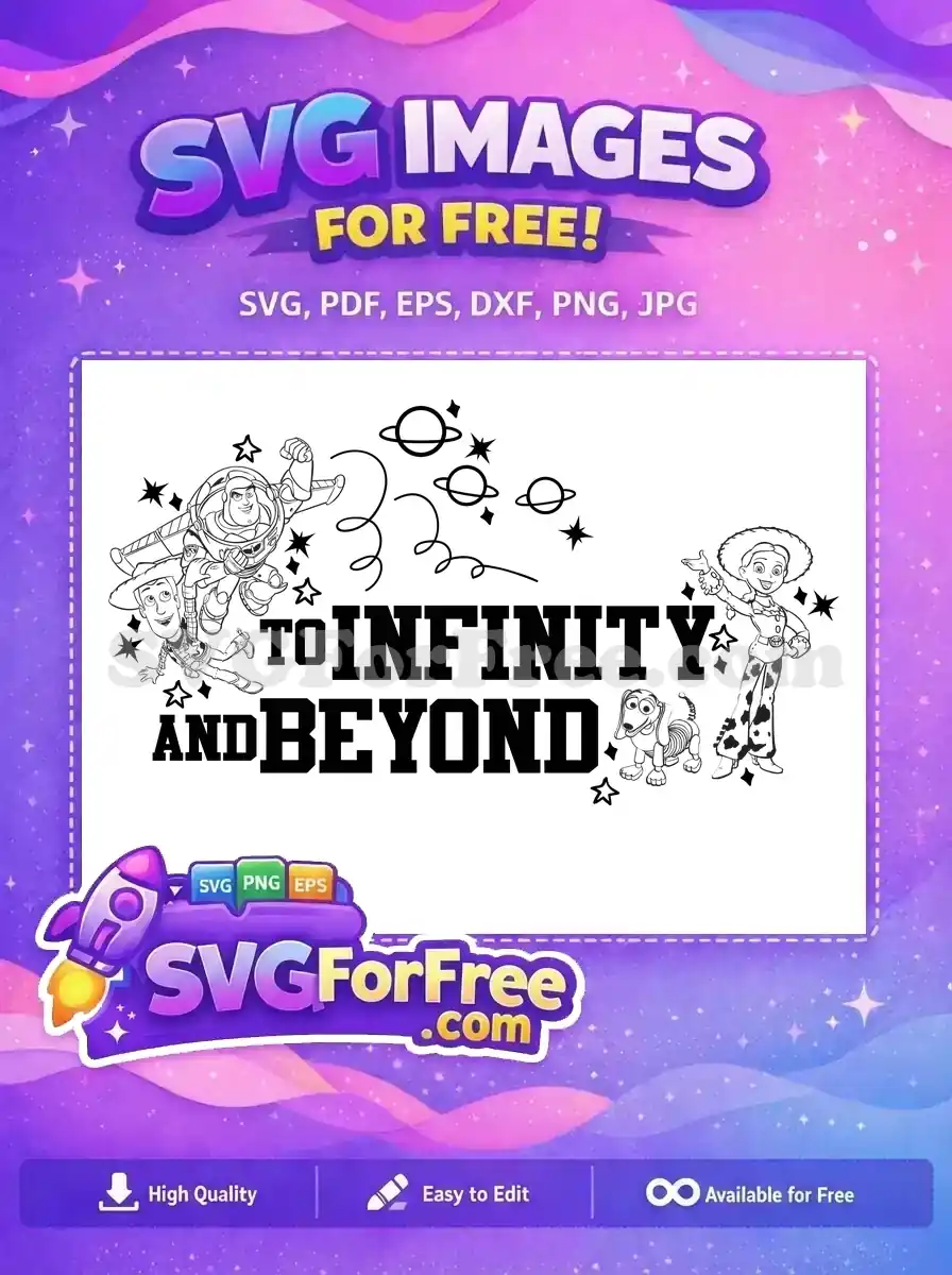 Free Buzz Lightyear Free Woody Jessie Toy Story Free SVG 7