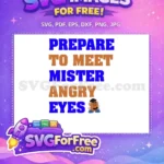 Free Angry Eyes Free Mister Potato Head Toy Story Free SVG - Instant Download