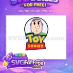 Free Smiling Buzz Lightyear Free Space Ranger Toy Story Free SVG 3 - Instant Download