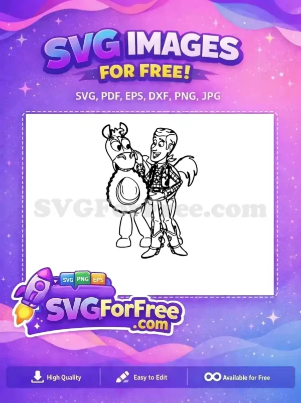 Free Woody Cowboy Free Sheriff Star Toy Story Free SVG 2