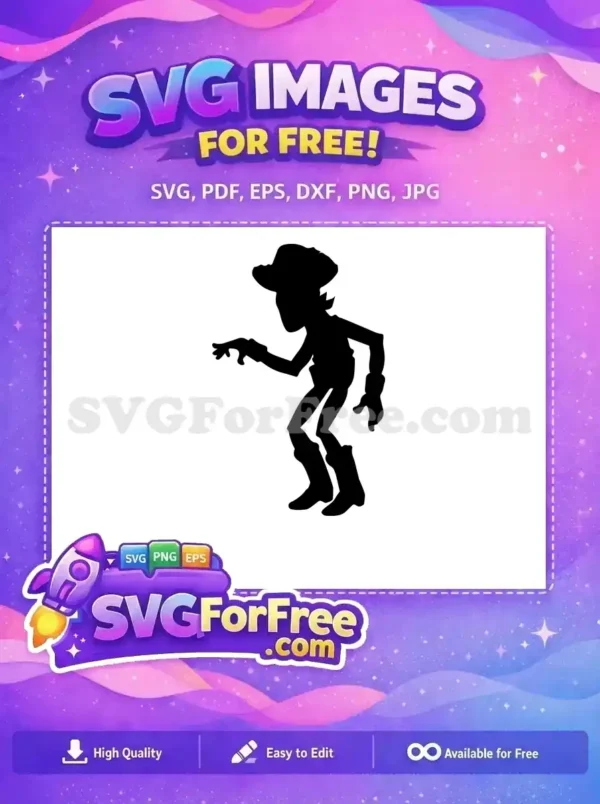 Free Woody Sheriff Free Cowboy Toy Story Free SVG