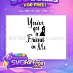 Free Woody Silhouette Free Bo Peep Dress Toy Story Free SVG 2 - Instant Download