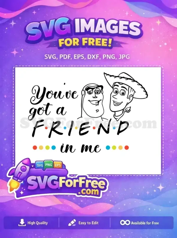 Free Woody Buzz Smiling Free You’ve Got A Friend Toy Story Free SVG Free Woody Buzz Smiling Free You've Got A Friend Toy Story Free SVG