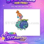 Free Poppy DJ Suki Free Bugpod Beats Trolls Free SVG - Instant Download