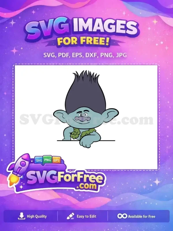 Free Teal Troll Smiling Free Lei Cartoon Trolls Free SVG Free Teal Troll Smiling Free Lei Cartoon Trolls Free SVG